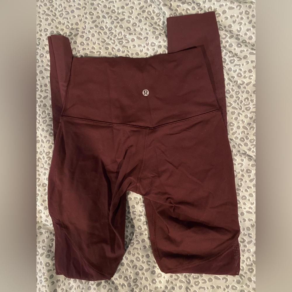 Lululemon mesh leggings size 2